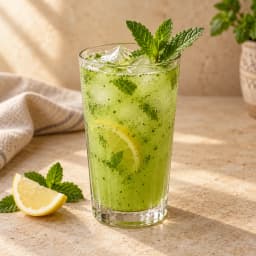 ليمون طازج بالنعناع